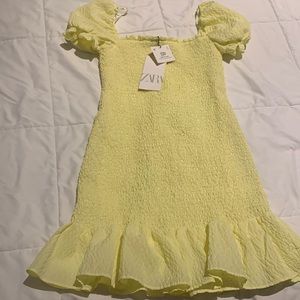 Yellow Zara sundress